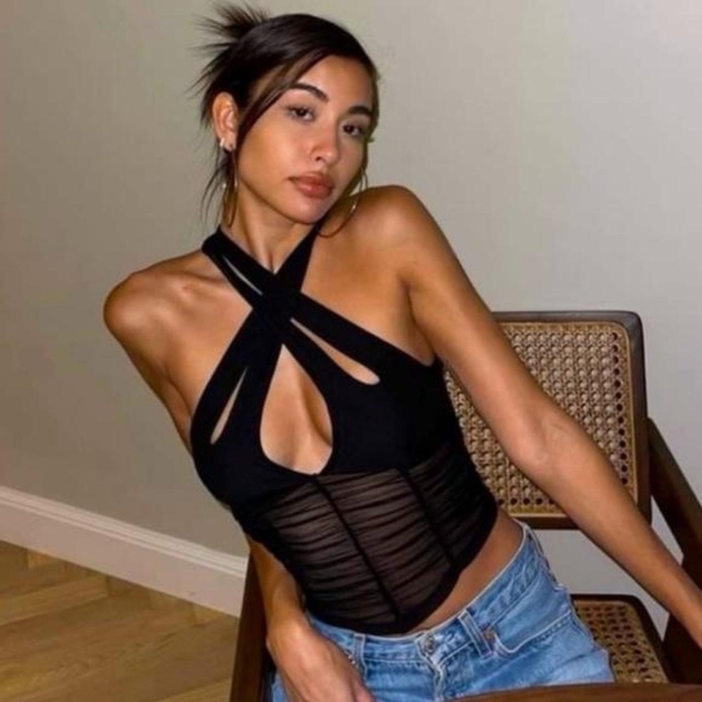 Brand new I.AM.GIA Kora Black Top XS